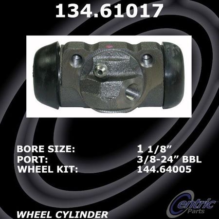 CENTRIC PARTS Premium Wheel Cyl, 134.61017 134.61017